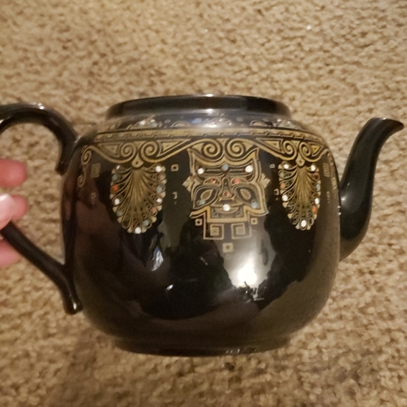 Vintage Gibson and Sons Black Teapot - Picture 7 of 8